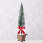 Tanne Dorano mit roter Masche H41cm